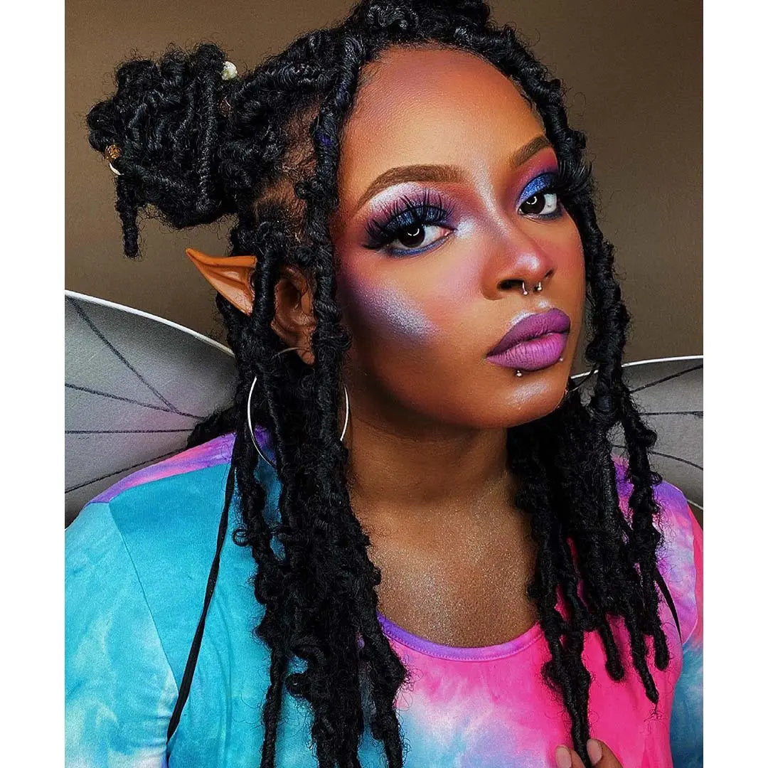 Toyotress Distressed Butterfly Locs Pre-twisted Distressed Synthetic Crochet Hair